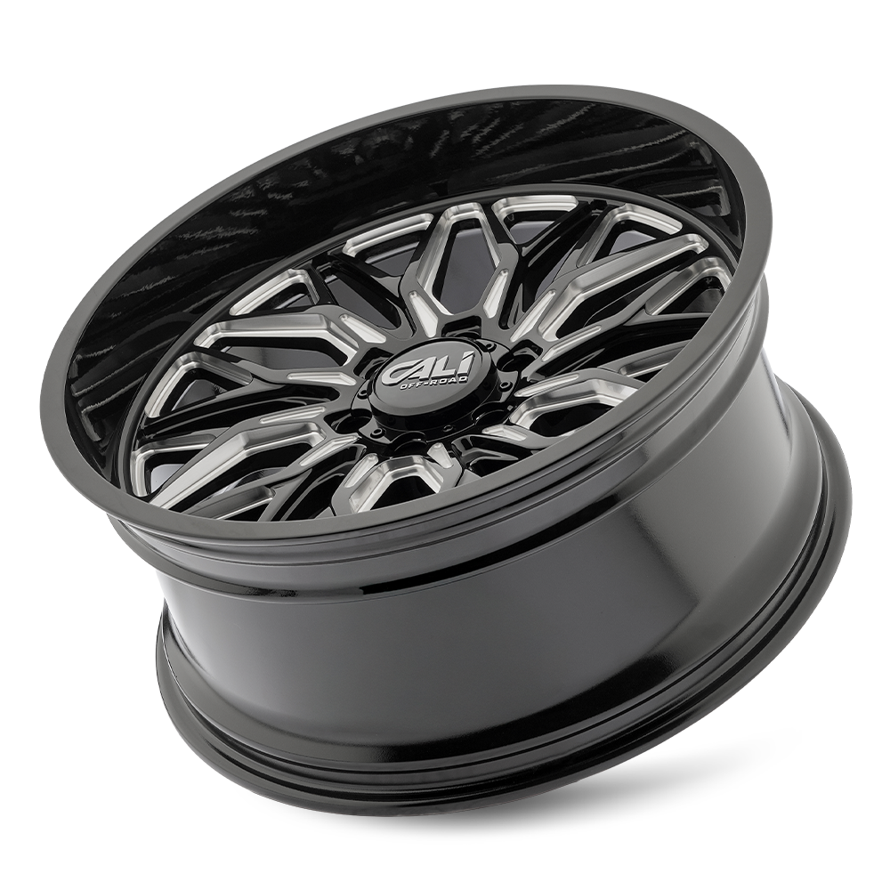 20x10 Cali Off-Road 9118 Crusher Polished Wheel 8x170 (-19mm)