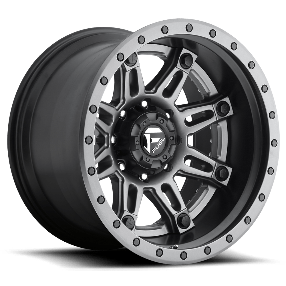 20x10 Fuel D232 Hostage Matte Gun Metal Wheel 6x5.5 (-19mm)