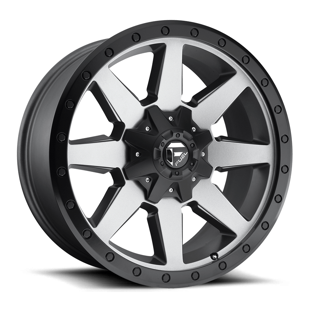20x9 Fuel D599 Wildcat Gun Metal Wheel 6x5.5/6x135 (1mm)