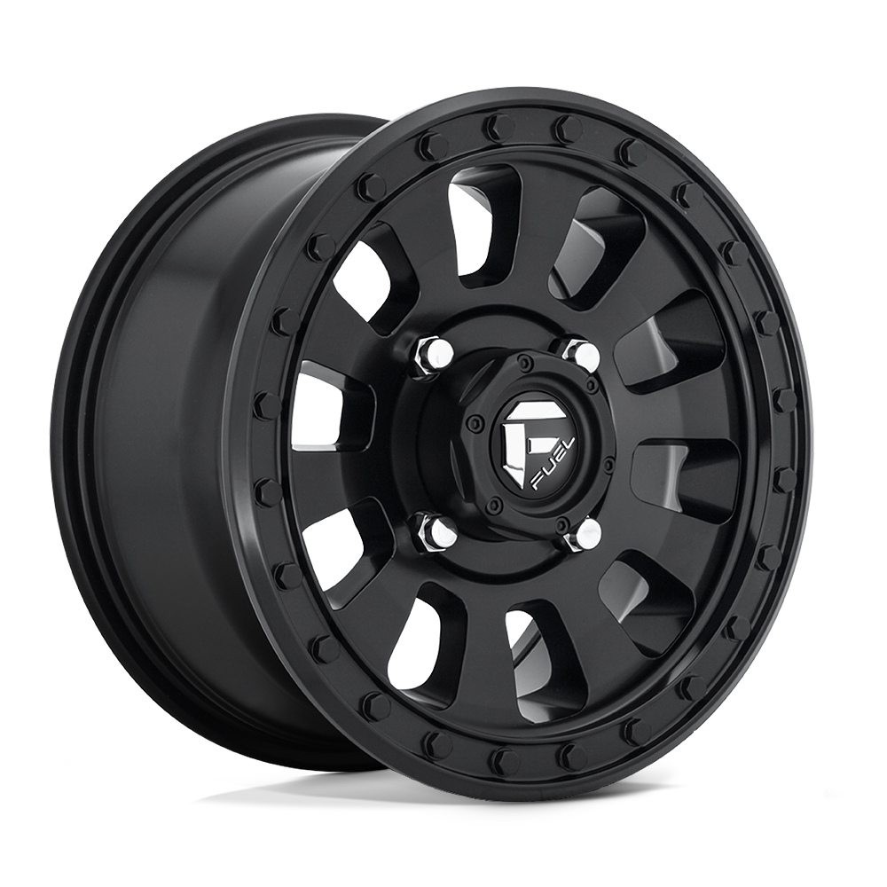 14x7 Fuel UTV D630 TACTIC MATTE BLACK Wheel 4x156 (38mm)