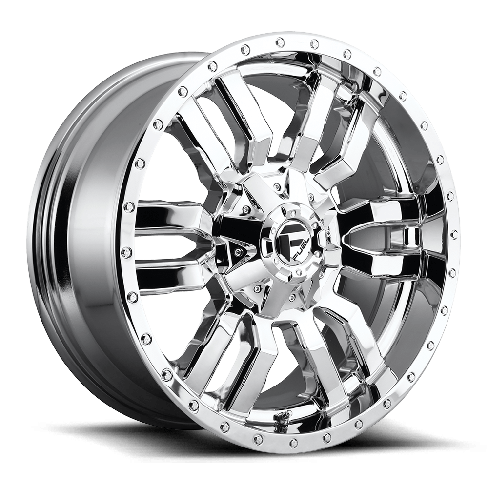 20x9 Fuel D631 SLEDGE CHROME PLATED Wheel 6x135/6x5.5 (20mm)