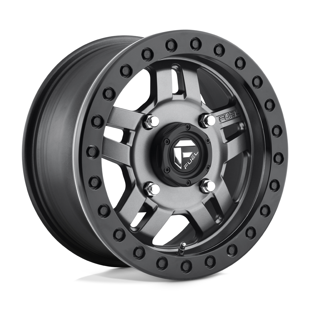 15x7 Fuel UTV D918 Anza Matte Gunmetal BEADLOCK Wheel 4x137 (38mm)