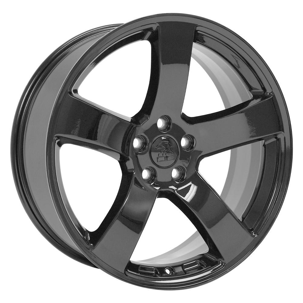 20x8 OE Wheels DG12 Gloss Black Wheel 5x115 (24mm)