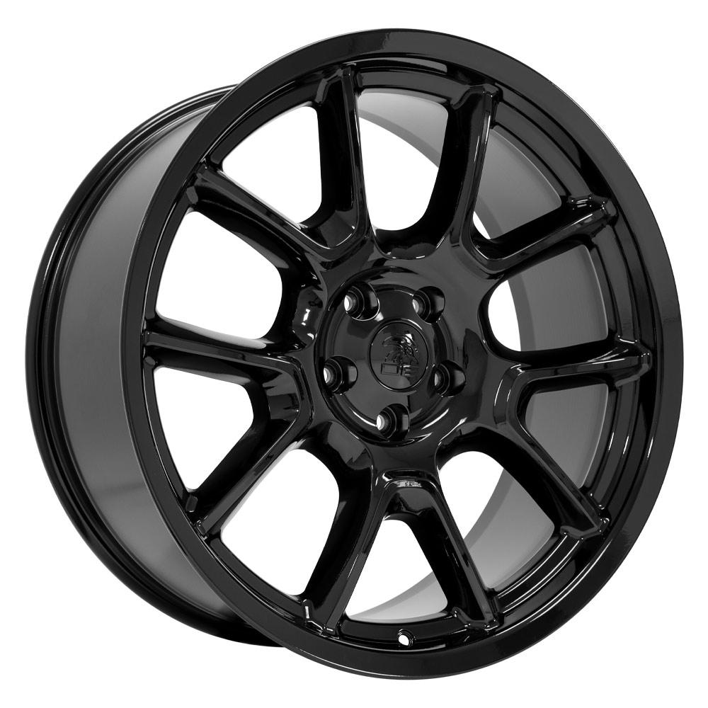 22x9.5 OE Wheels DG21 Gloss Black Wheel 5x5 (29mm)