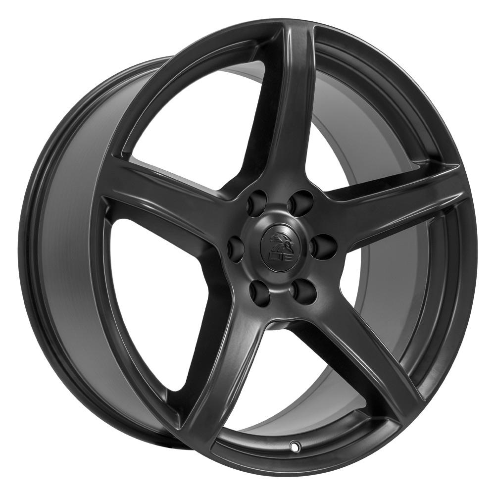 22x9.5 OE Wheels DG22 Satin Black Wheel 6x5.5 (9mm)