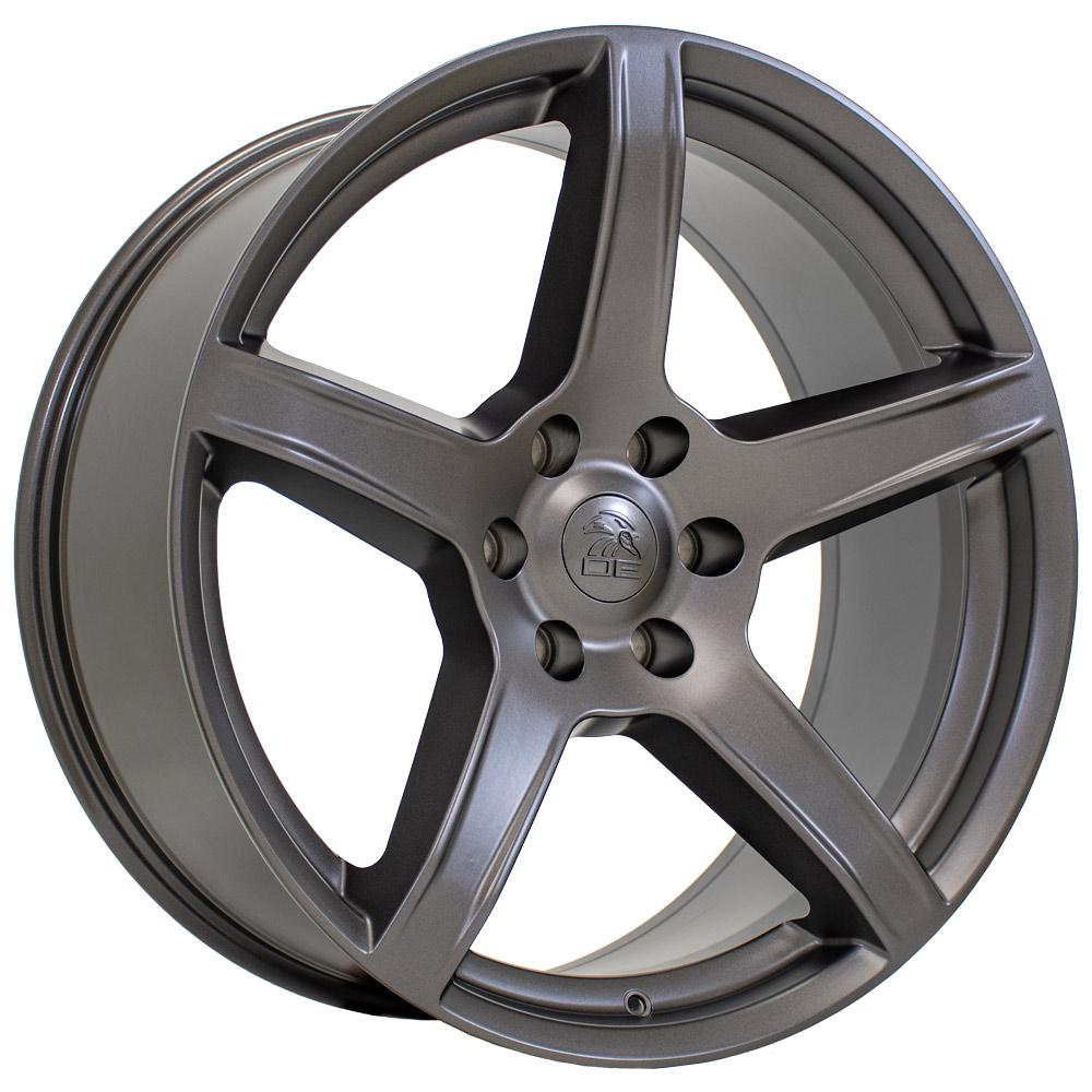 22x9.5 OE Wheels DG22 Satin Gunmetal Wheel 6x5.5 (9mm)