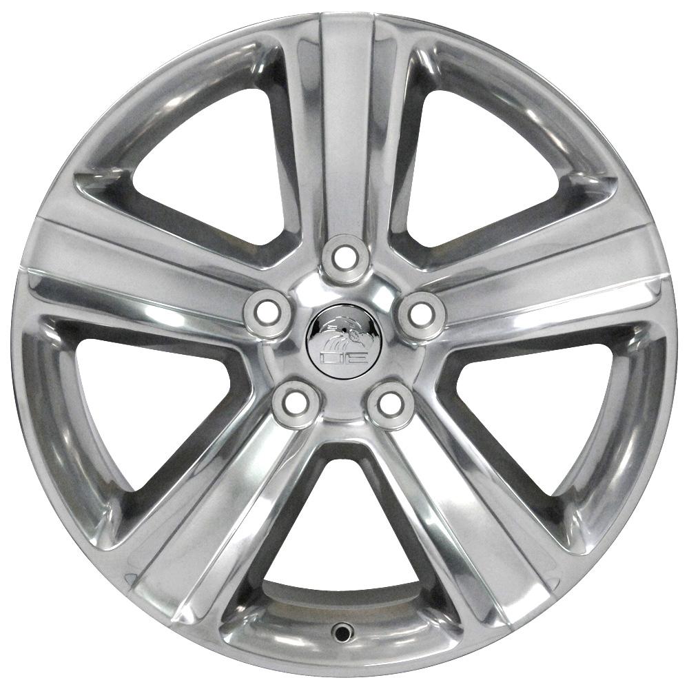 20x9 OE Wheels DG65 Polished with Painted Inlay Wheel 5x5.5 (19mm)