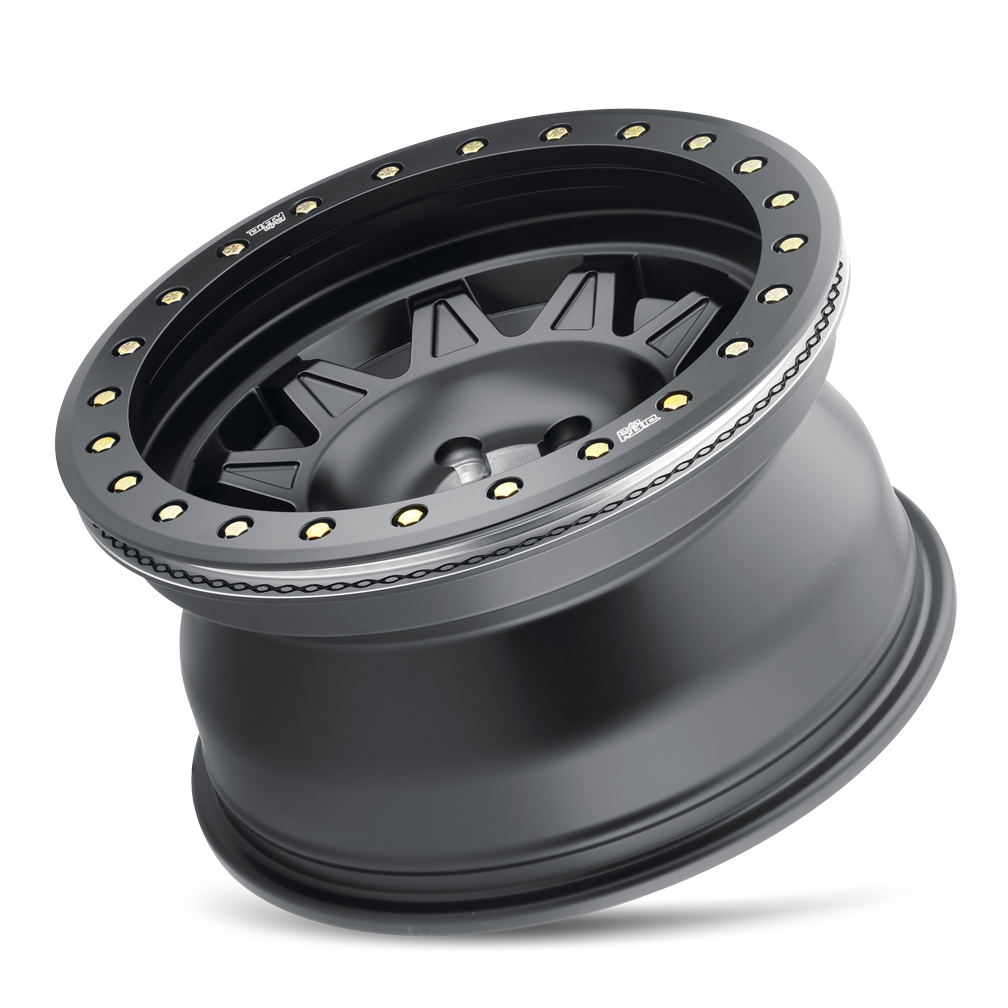 17x9 Dirty Life 9302 Roadkill Matte Black Wheel Blank (-14mm)