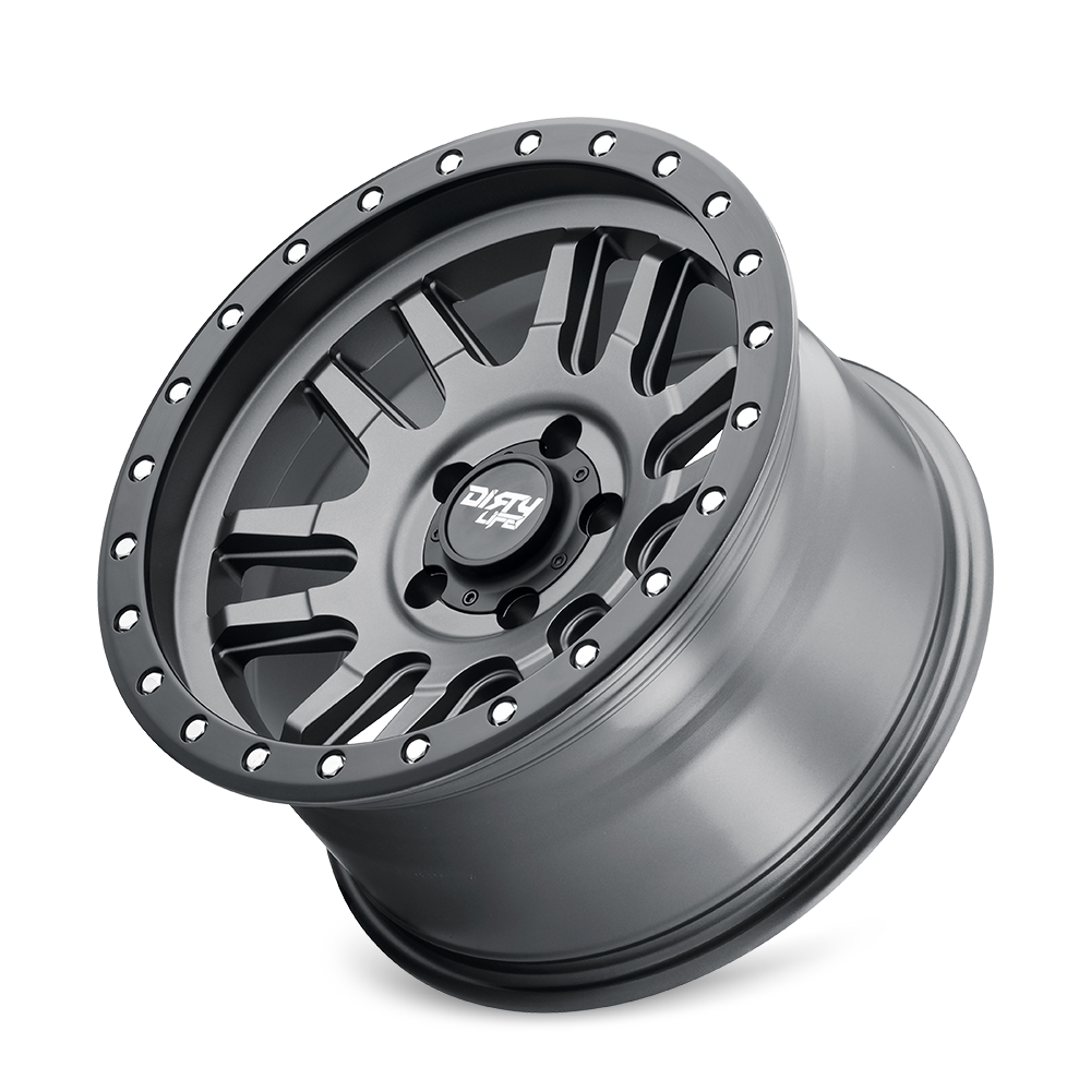 18x9 Dirty Life 9309 Canyon Pro Satin Graphite Black Ring Wheel 6x5.5 (20mm)