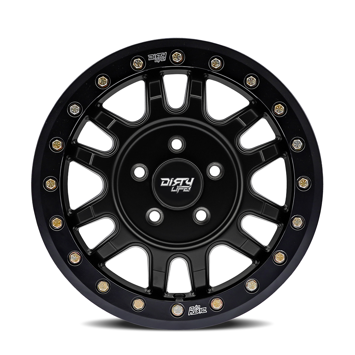 18x9 Dirty Life 9309 Canyon Pro Satin Black Wheel 6x5.5 (20mm)