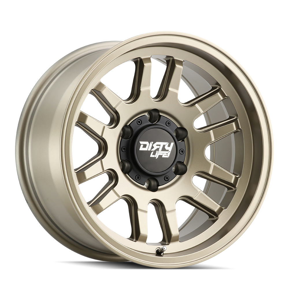 17x9 Dirty Life Canyon Satin Gold Wheel 5x150 (0mm)