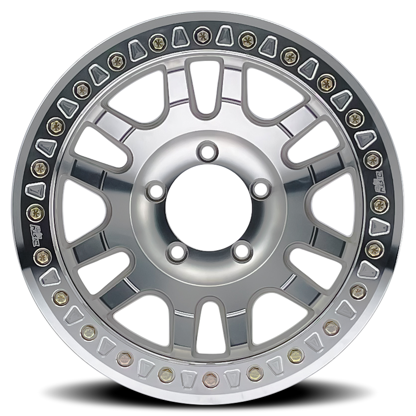 17x9 Dirty Life 9314 Canyon Race BEADLOCK Machined Wheel 5x5 (-12mm)