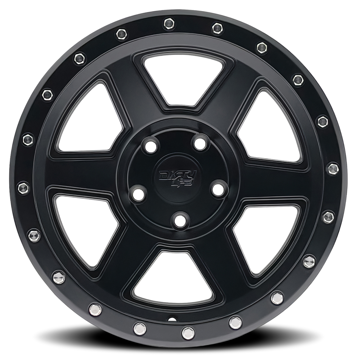 20x10 Dirty Life 9315 Compound Matte Black Wheel 5x5 (-25mm)