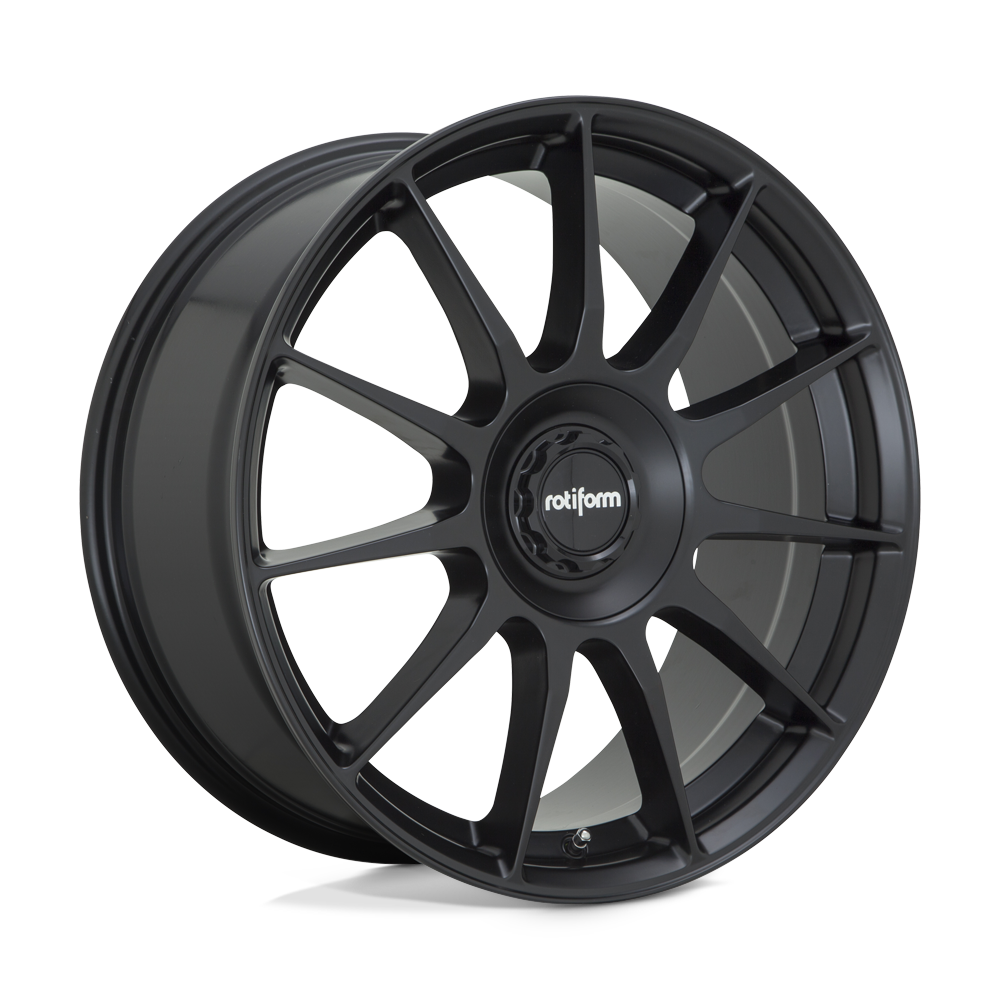 20x8.5 Rotiform R168 DTM Satin Black Wheel Blank (35mm)
