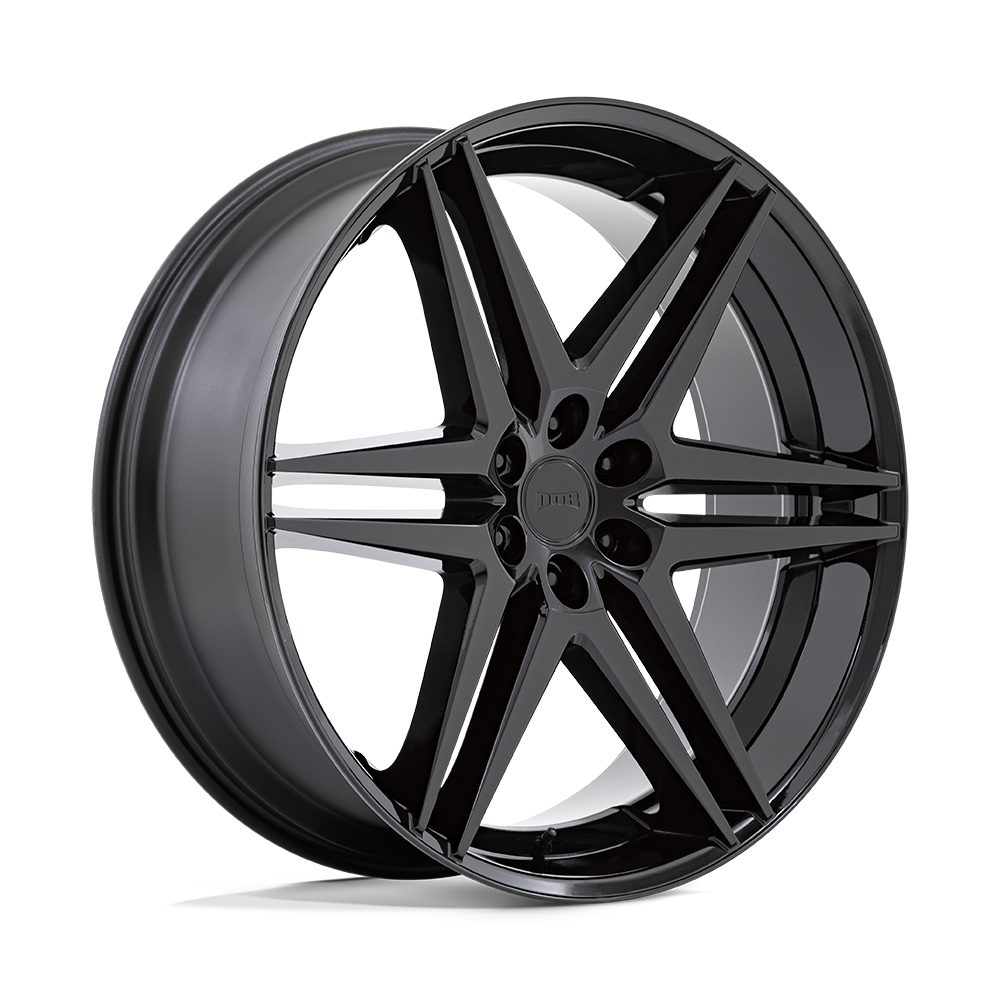 26x10 Dub S268 Dirty Dog All Glossy Black Wheel 6x5.5 (25mm)