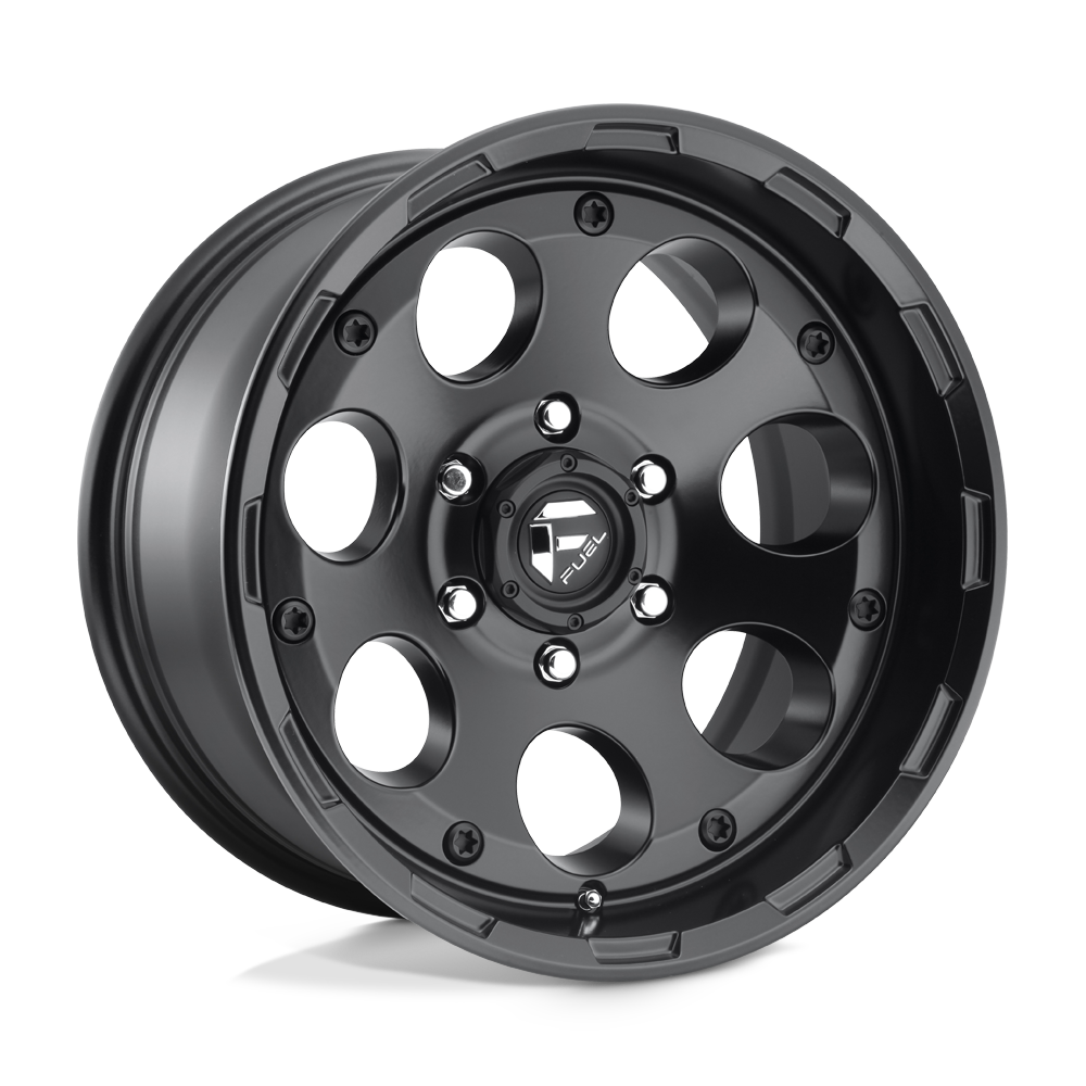 17x9 Fuel D608 Enduro Matte Black Wheel 6x135 (-12mm)
