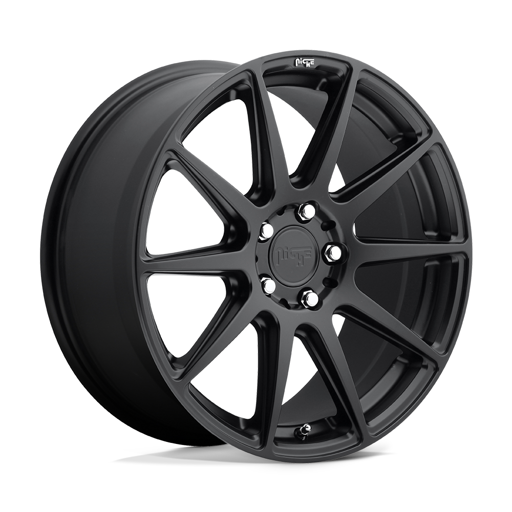 20x10 Niche M147 ESSEN MATTE BLACK Wheel 5x112 (40mm)