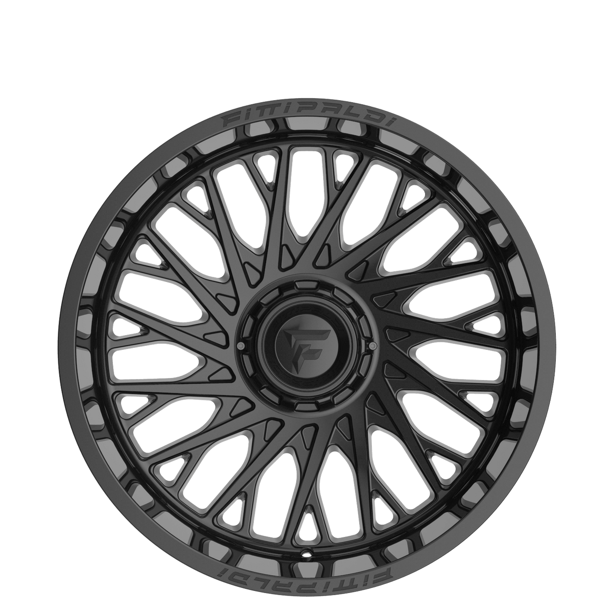 22x10 Fittipaldi Offroad FA08GB Gloss Black Wheel 8x6.5 (-19mm)