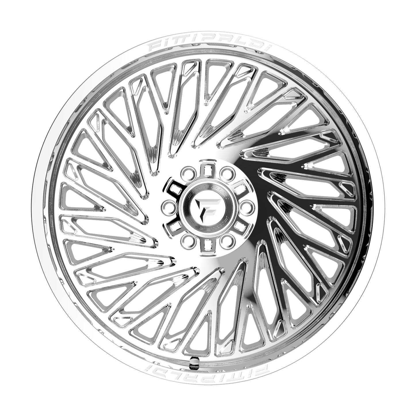 24x10 Fittipaldi Offroad FA15MC Mirror Coat Wheel 8x180 (0mm)