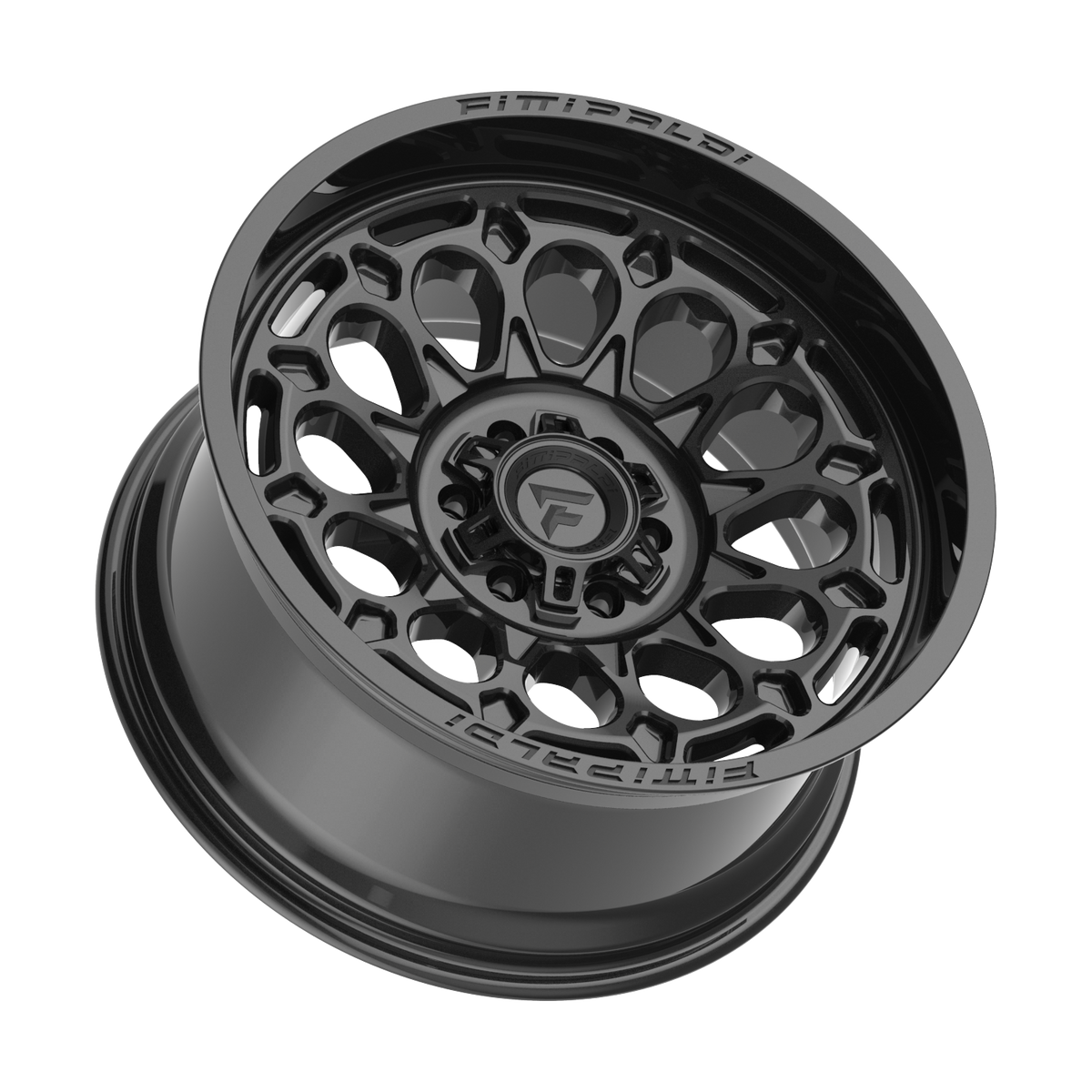 20x10 Fittipaldi Offroad FA22B Gloss Black Wheel 8x180 (-19mm)