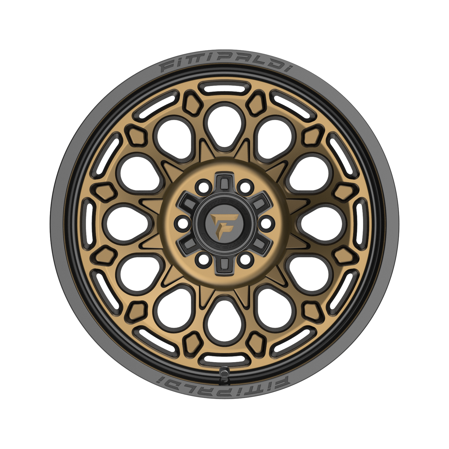20x10 Fittipaldi Offroad FA22ZB Gloss Bronze Gloss Blk Wheel 6x135/6x5.5 (-19mm)