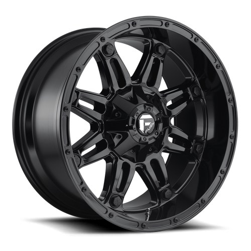 18x9 Fuel D625 HOSTAGE Gloss Black Wheel 6x135/6x5.5 (1mm)