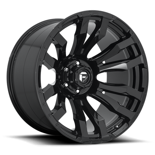20x9 Fuel D675 BLITZ Gloss Black Wheel 6x135 (1mm)