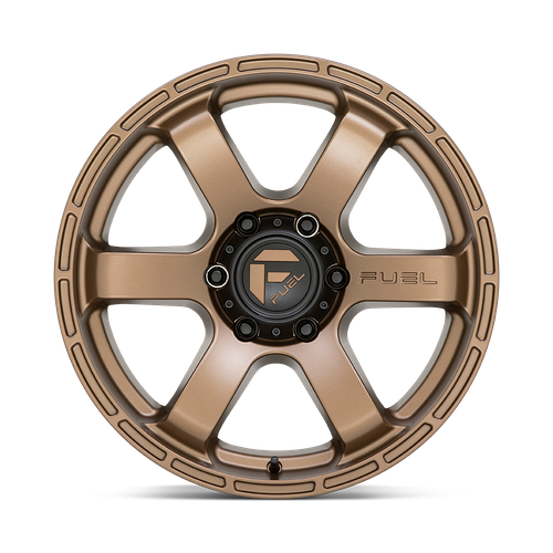 18x9 Fuel D768 RUSH Matte Bronze Wheel 6x5.5 (20mm)