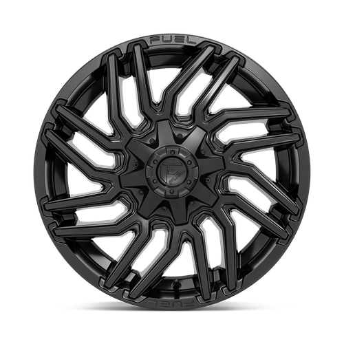 22x12 Fuel D775 TYPHOON Matte Black Wheel 8x6.5 (-44mm)