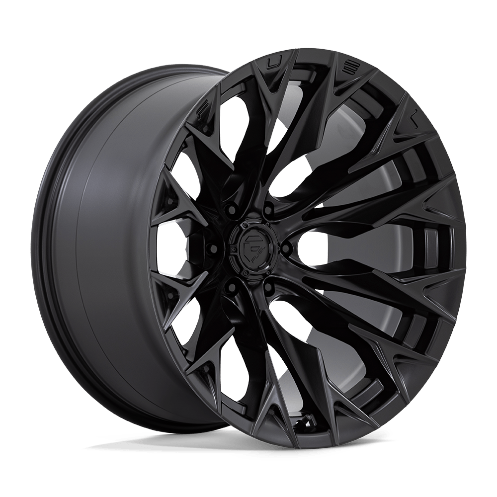 22x12 Fuel D804 Flame Blackout Wheel 6x135 (-44mm)