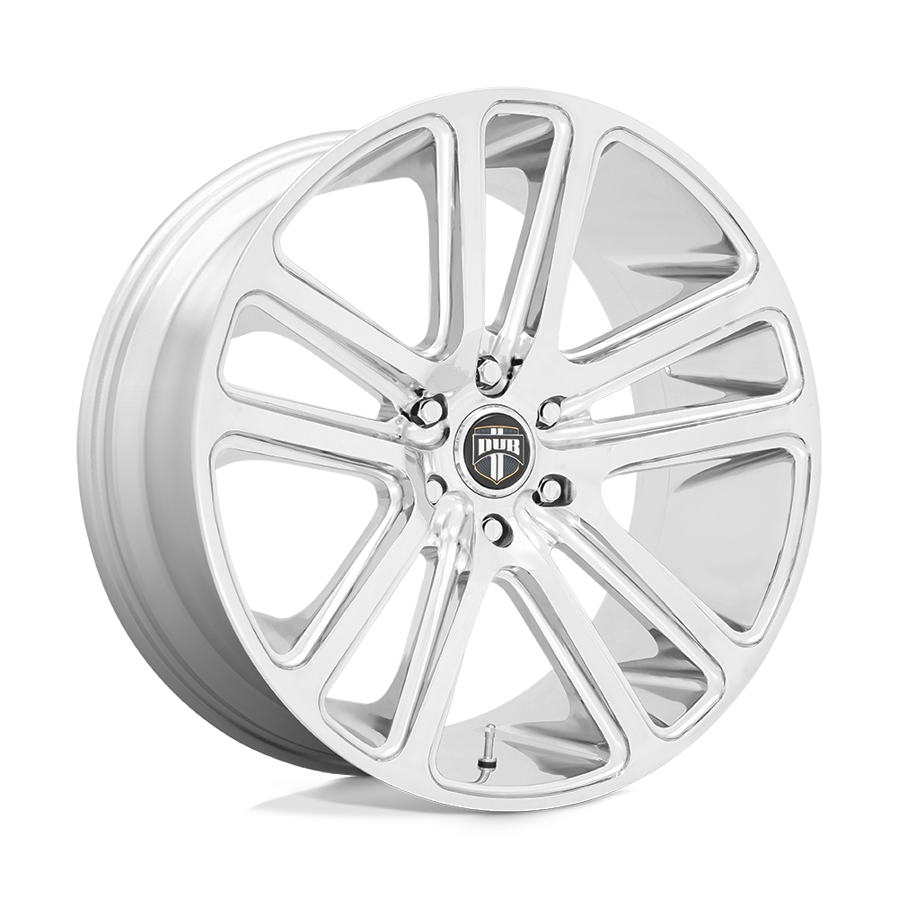 22x9.5 DUB S254 Flex Chrome Wheel 6x5.5 (25mm)