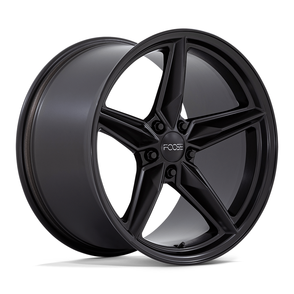 19x11 Foose F175 CF8 Matte Black Wheel 5x4.5 (50mm)