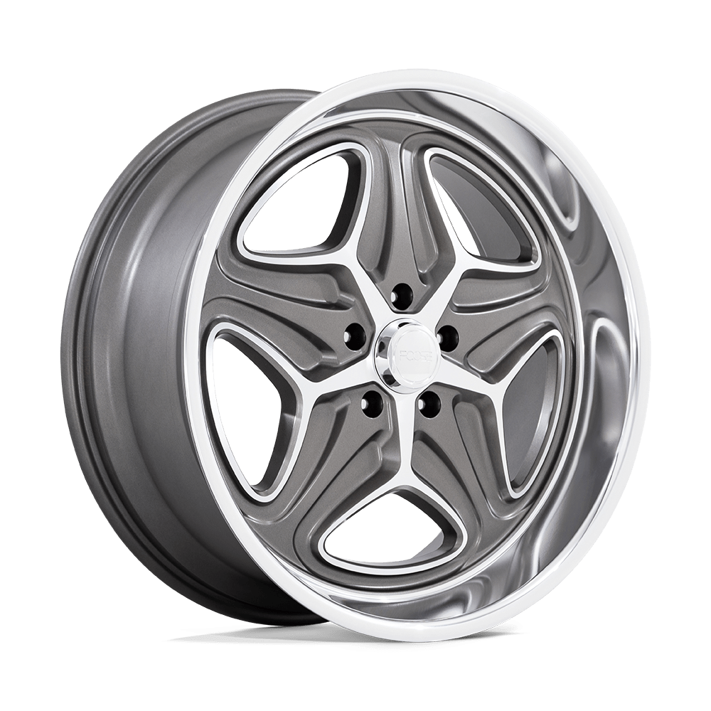 22x10.5 Foose F172 Merlot Anthracite Machined Wheel 5x5 (6mm)