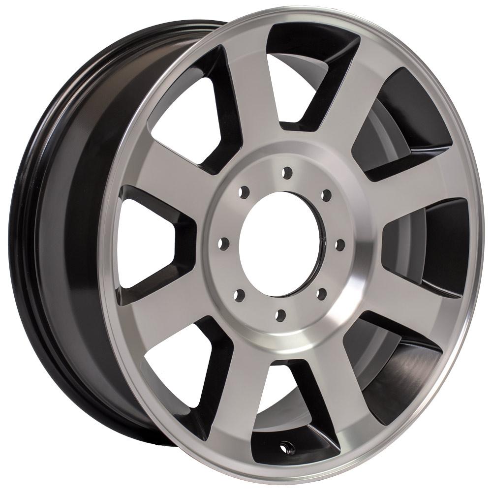 20x8 OE Wheels FR78 Satin Black Machined Wheel 8x170 (40mm)