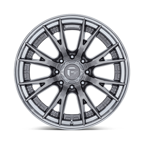 20x9 Fuel Off-Road FC402 Catalyst Platinum With Chrome Lip Wheel 8x170 (1mm)