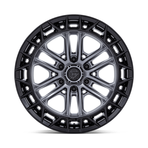 17x9 Fuel Off-Road FC874 Celsius Matte Gunmetal W/ Matte Black Wheel 6x5.5 (1mm)