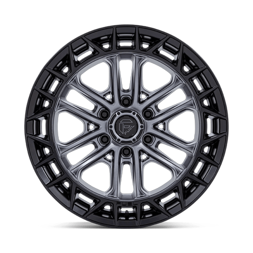 20x9 Fuel Off-Road FC874 Celsius Matte Gunmetal W/ Matte Black Wheel 6x135 (1mm)