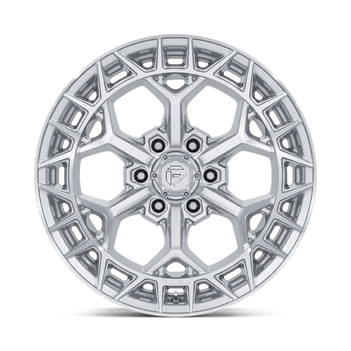 17x9 Fuel Off-Road FC873 Charger Gloss Silver W/ Machined Face Wheel 6x5.5 (1mm)
