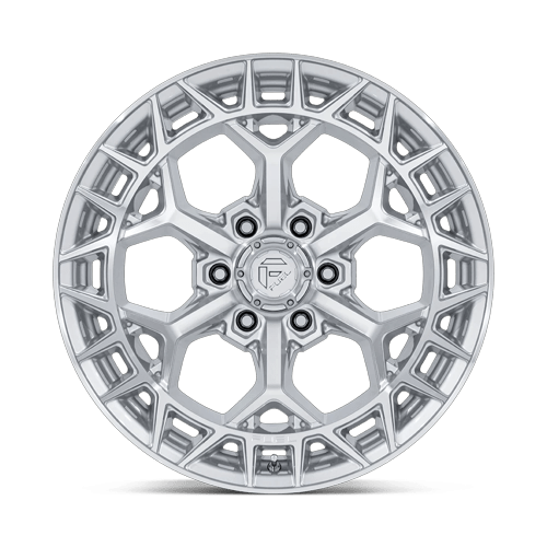 20x10 Fuel Off-Road FC873 Charger Gloss Silver Machined Face Wheel 6x5.5 (-18mm)