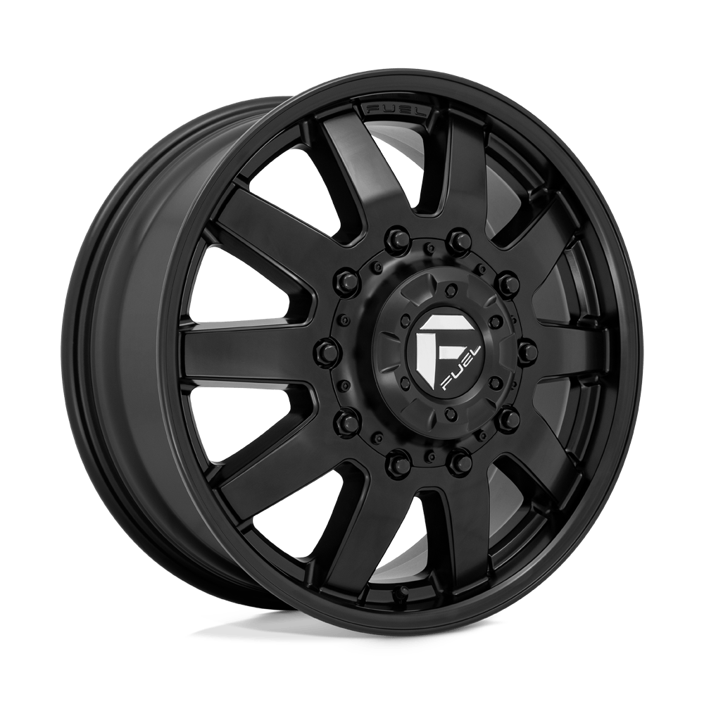 20x8.25 Fuel D436 Maverick DUALLY Front Satin Black Wheel 10x225 (105mm)
