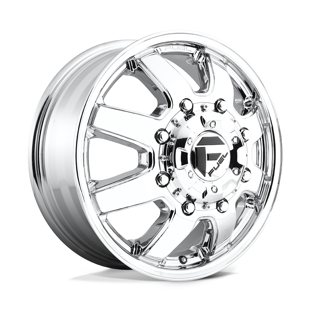 17x6.5 Fuel D536 Maverick DUALLY Front Chrome Wheel 8x210 (116mm)