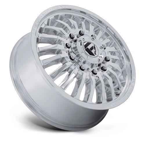 22x8.25 Fuel Off-Road D891 Arc Polished DUALLY FRONT Wheel 8x6.5 (104mm)