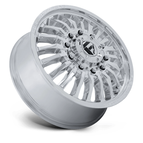 22x8.25 Fuel Off-Road D891 Arc Polished DUALLY FRONT Wheel 8x6.5 (104mm)