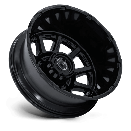 20x8.25 Fuel Off-Road D911 Circuit Gloss Black DUALLY REAR Wheel 8x210 (-221mm)