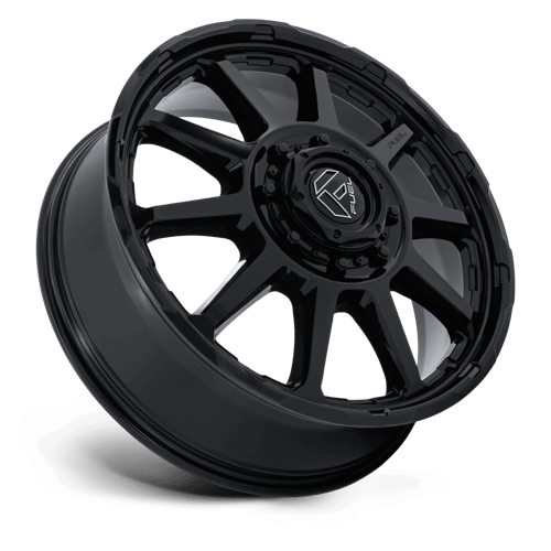 20x8.25 Fuel Off-Road D911 Circuit Gloss Black DUALLY FRONT Wheel 8x200 (105mm)