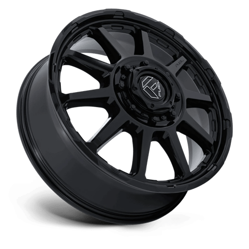 20x8.25 Fuel Off-Road D911 Circuit Gloss Black DUALLY FRONT Wheel 8x210 (105mm)
