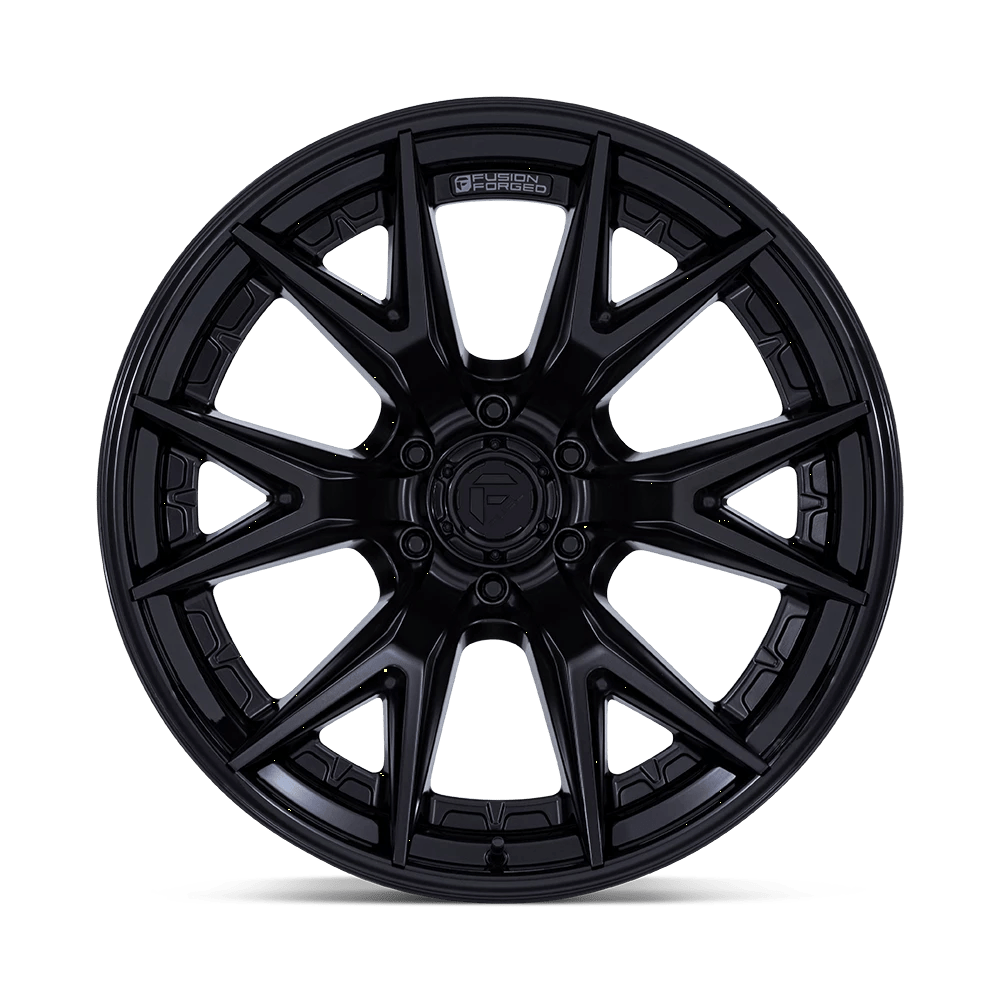 20x9 Fuel FC402 Catalyst Matte Black With Gloss Black Lip Wheel 6x135 (20mm)