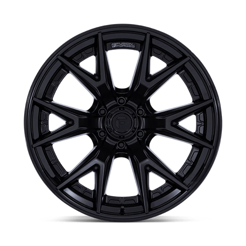 18x9 Fuel FC402 Catalyst Matte Black W/ Glossy Black Lip Wheel 6x135 (1mm)