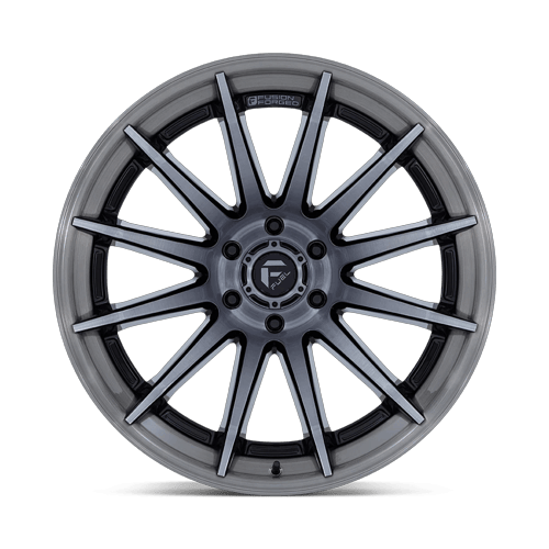 20x10 Fuel FC403 Burn Gloss Black W/ Brush Gray Tint FORGED Wheel 6x135 (-18mm)