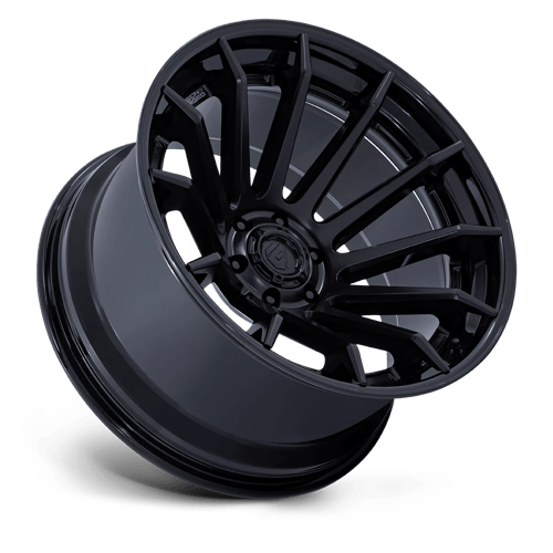 20x10 Fuel FC403 Burn Matte Black W/ Gloss Black Lip FORGED Wheel 6x5.5 (-18mm)